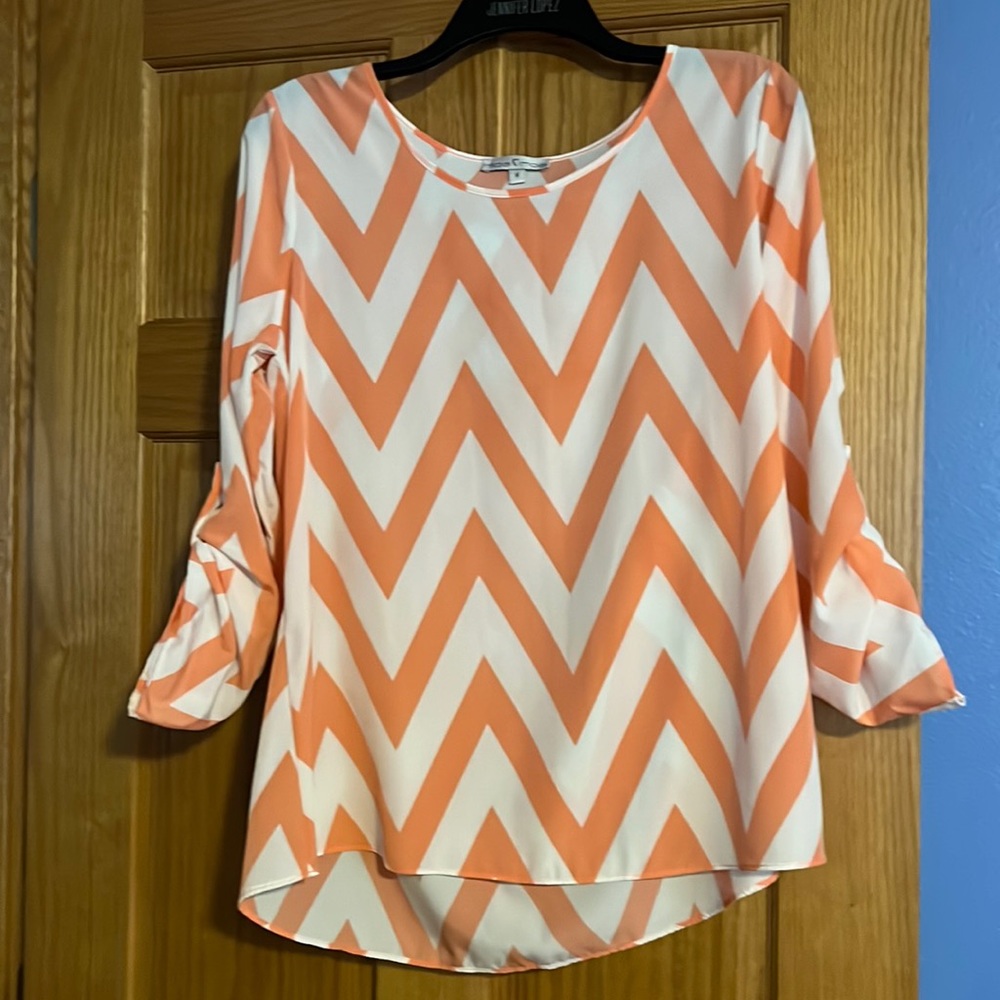 EUC high low blouse